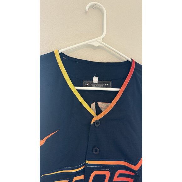 Connect City Stros Nike Jose Altuve #27 Houston Astros Jersey Size Large - Picture 3 of 4